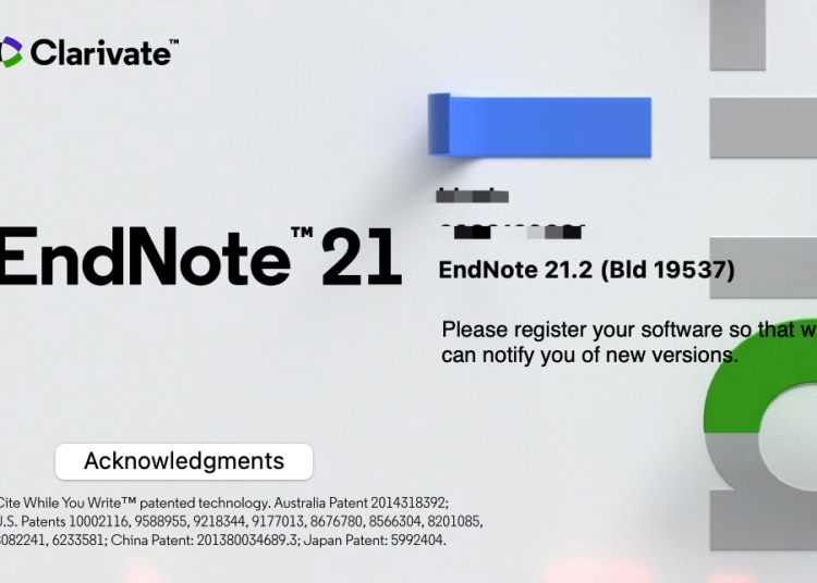EndNote 21 for Mac 卓越的论文写作参考文献管理软件