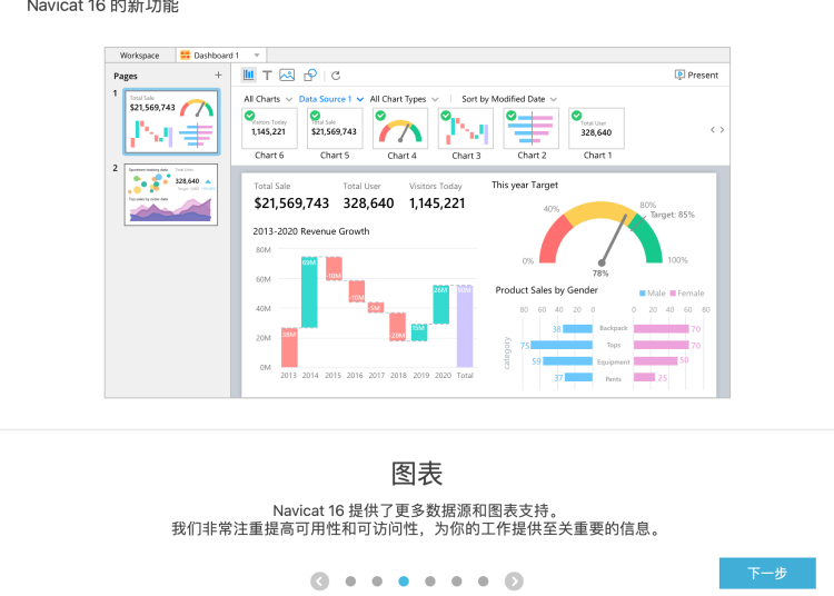 Navicat Premium 16.3.7 Mac中文版 全能的Mac数据库开发工具