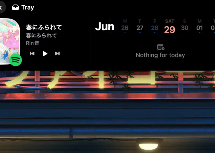 NotchNook 玩转MacBook刘海的实用小工具